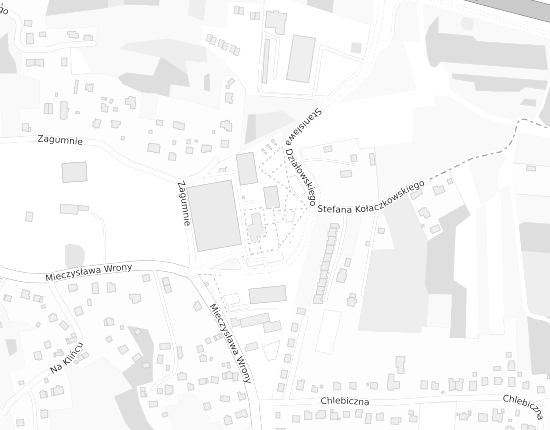 Mapa z adresem organizacji