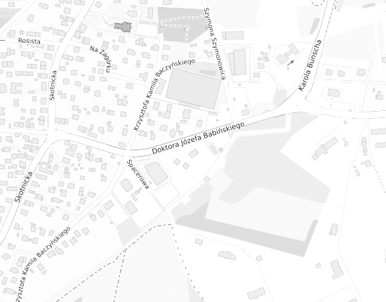 Mapa z adresem organizacji