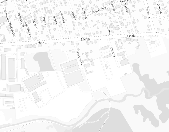 Mapa z adresem organizacji
