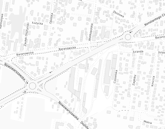 Mapa z adresem organizacji