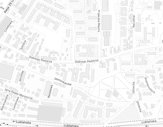 Mapa z adresem organizacji