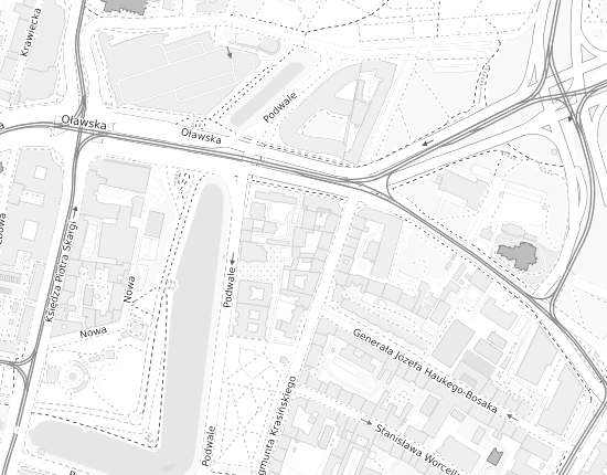 Mapa z adresem organizacji