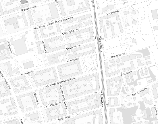 Mapa z adresem organizacji