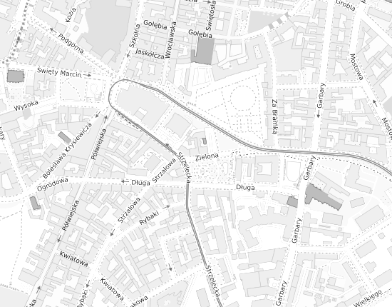 Mapa z adresem organizacji