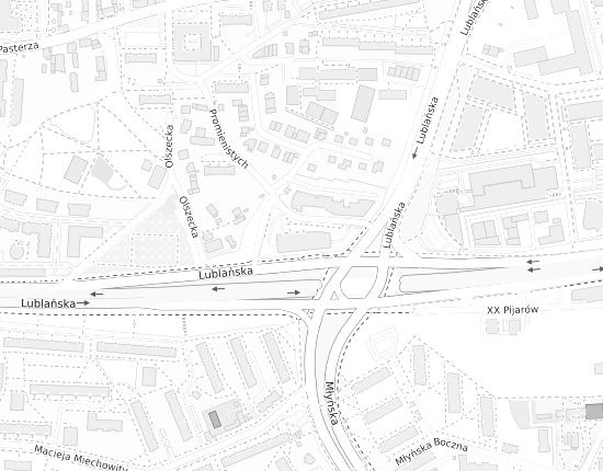 Mapa z adresem organizacji