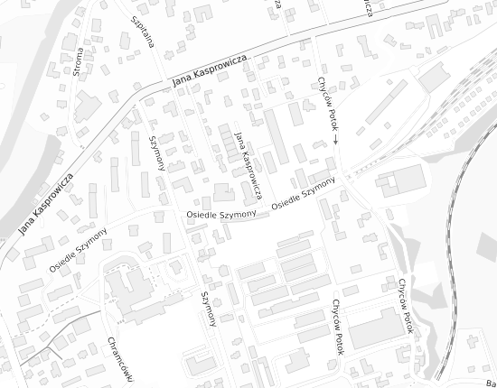Mapa z adresem organizacji