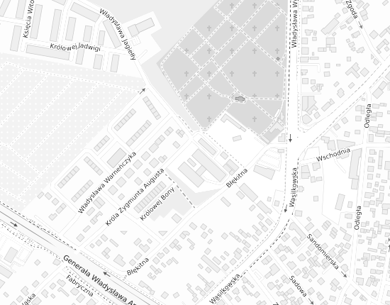 Mapa z adresem organizacji