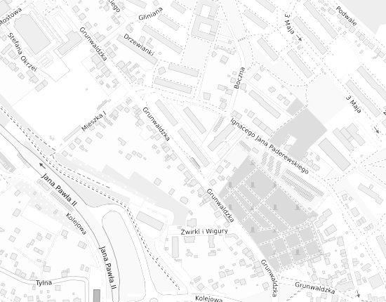Mapa z adresem organizacji