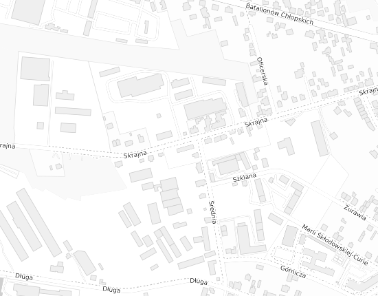 Mapa z adresem organizacji