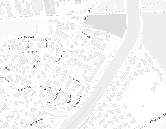 Mapa z adresem organizacji