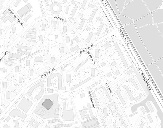 Mapa z adresem organizacji