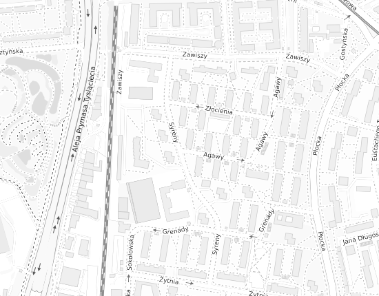 Mapa z adresem organizacji