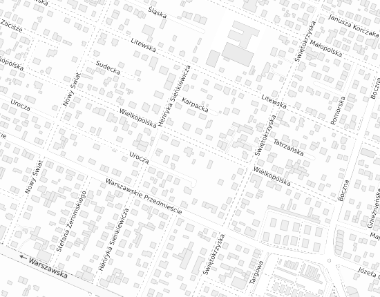 Mapa z adresem organizacji