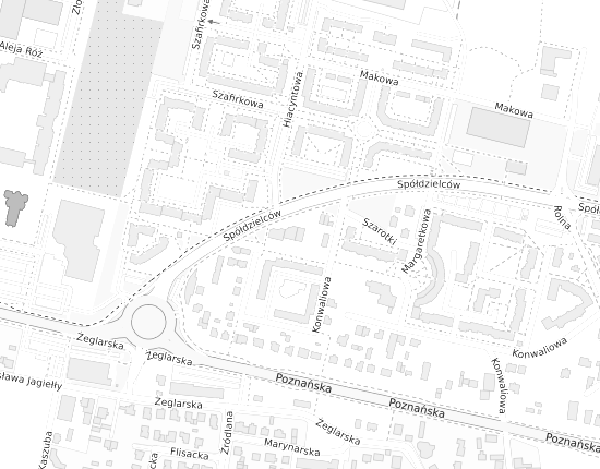 Mapa z adresem organizacji