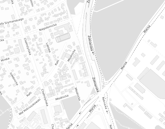 Mapa z adresem organizacji