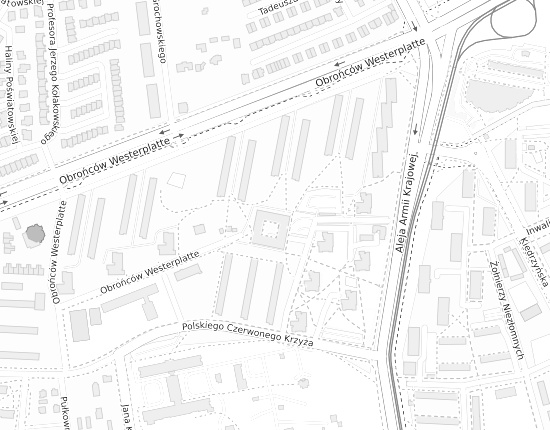 Mapa z adresem organizacji