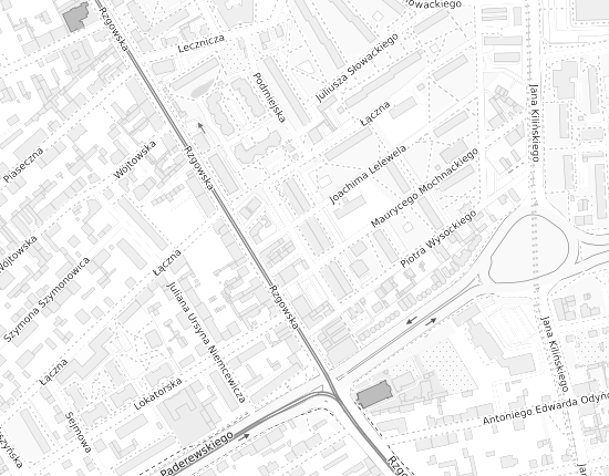 Mapa z adresem organizacji
