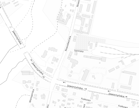 Mapa z adresem organizacji