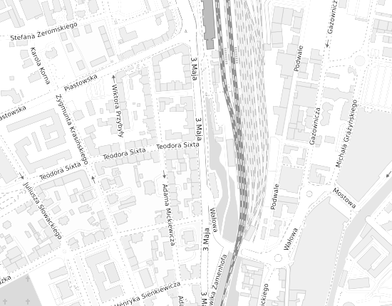 Mapa z adresem organizacji