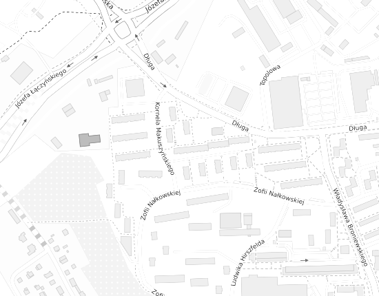 Mapa z adresem organizacji