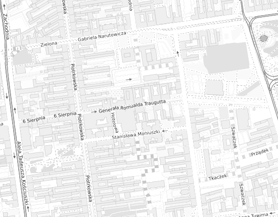 Mapa z adresem organizacji