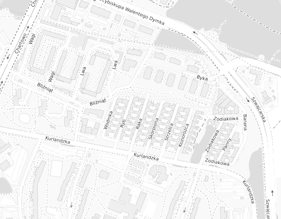 Mapa z adresem organizacji