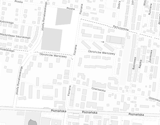 Mapa z adresem organizacji