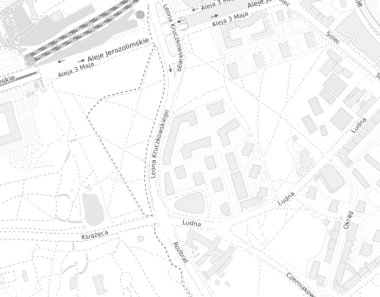 Mapa z adresem organizacji
