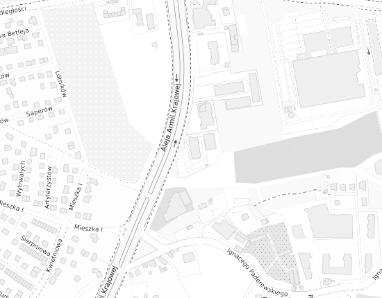Mapa z adresem organizacji