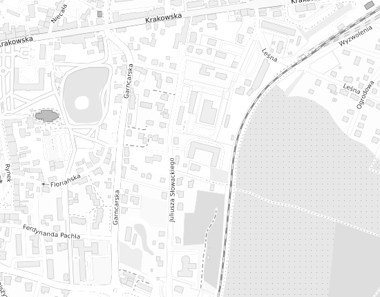 Mapa z adresem organizacji