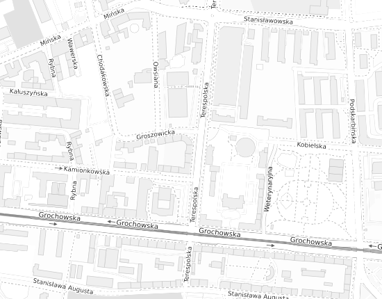 Mapa z adresem organizacji