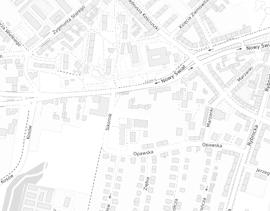 Mapa z adresem organizacji