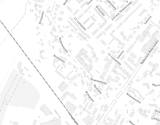 Mapa z adresem organizacji