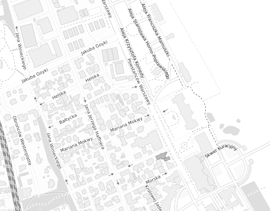 Mapa z adresem organizacji