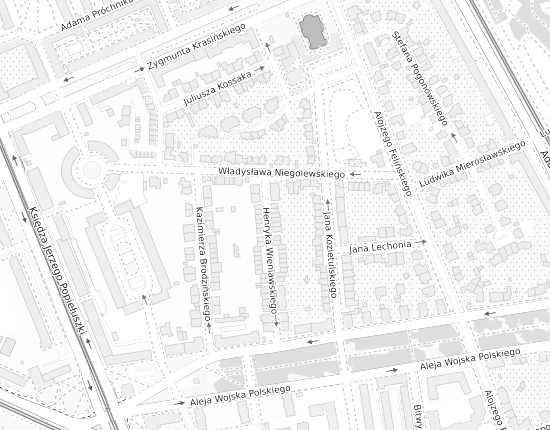 Mapa z adresem organizacji