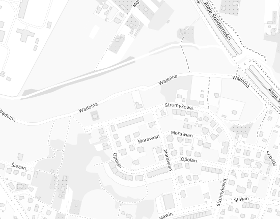 Mapa z adresem organizacji