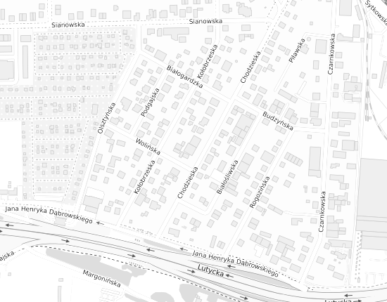 Mapa z adresem organizacji