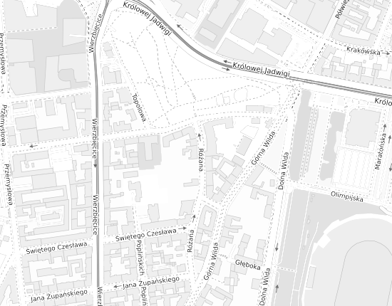 Mapa z adresem organizacji