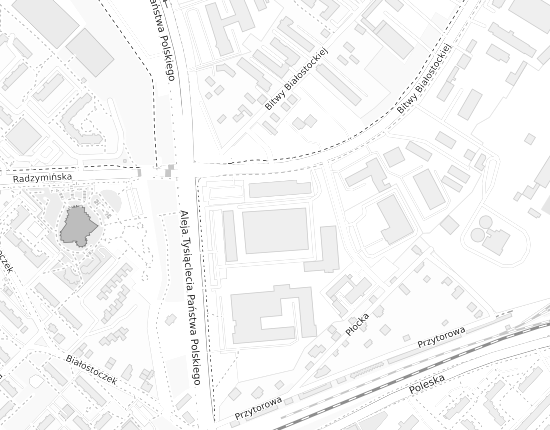 Mapa z adresem organizacji