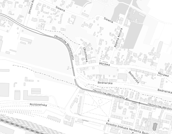 Mapa z adresem organizacji