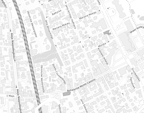Mapa z adresem organizacji
