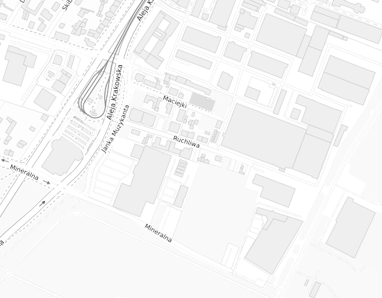 Mapa z adresem organizacji