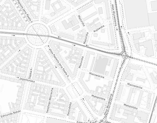 Mapa z adresem organizacji