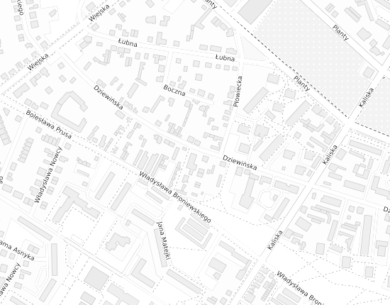 Mapa z adresem organizacji