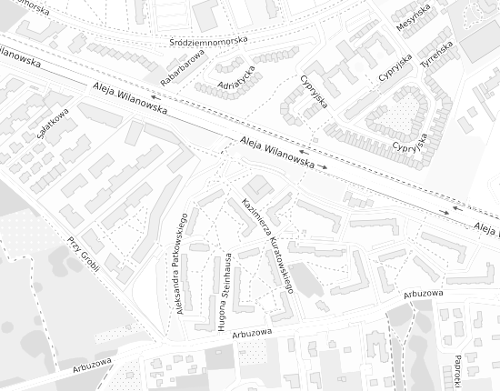 Mapa z adresem organizacji