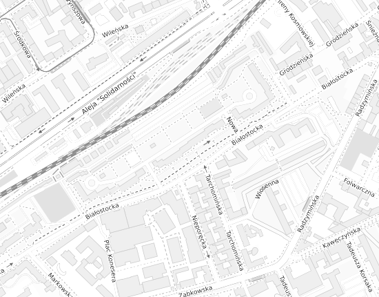 Mapa z adresem organizacji