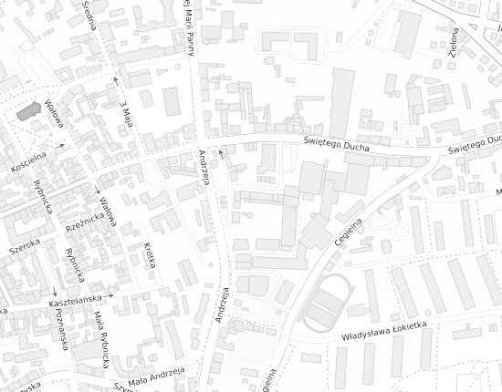 Mapa z adresem organizacji