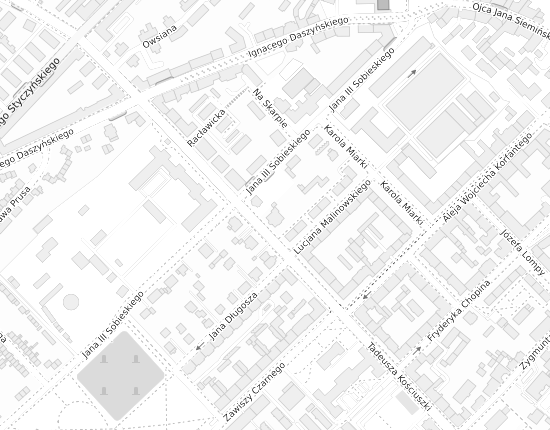 Mapa z adresem organizacji