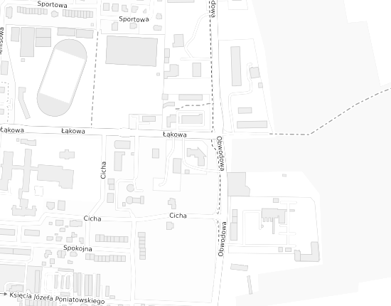 Mapa z adresem organizacji