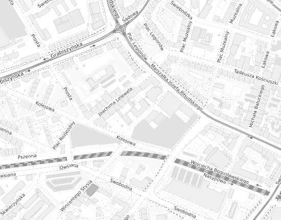 Mapa z adresem organizacji